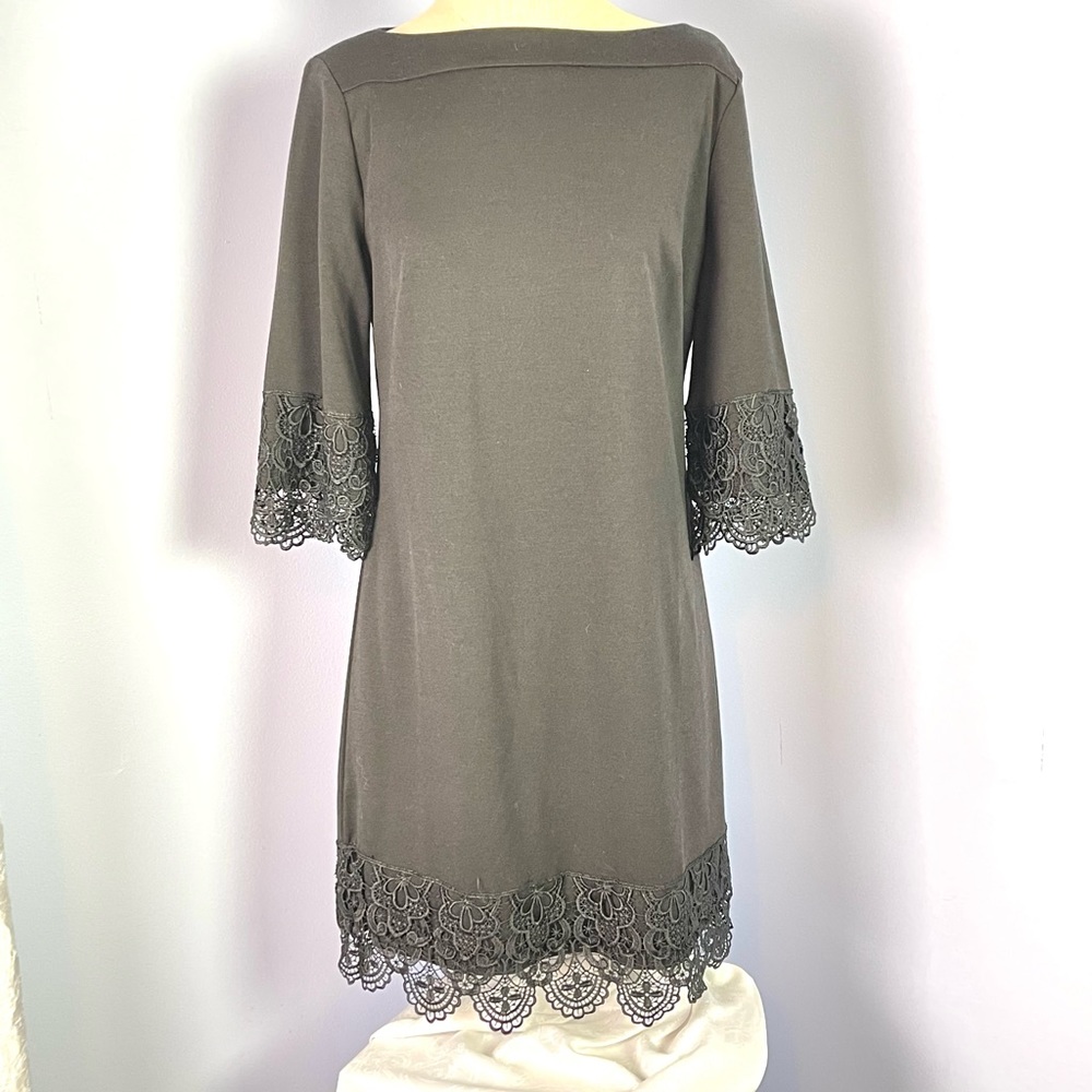 ❤️ Black ECI Dress 6 NWT